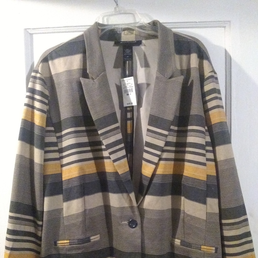Ashley Stewart plus size Blazer